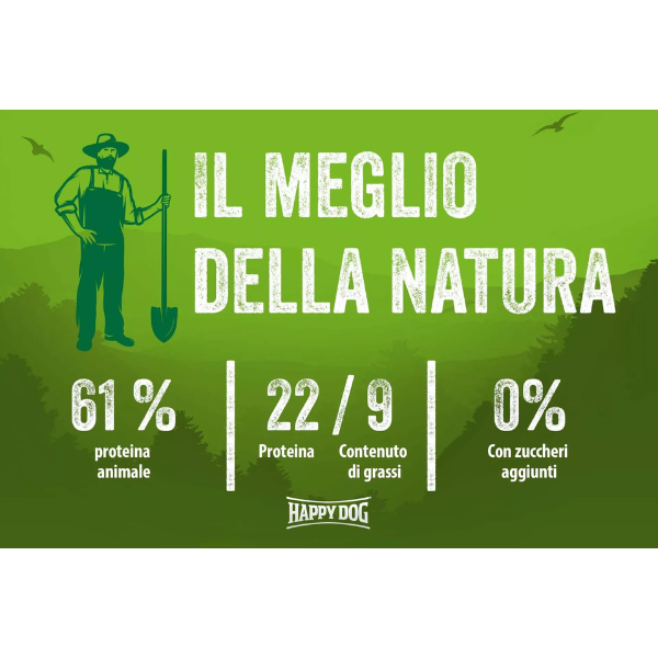 happy dog naturcroq adult all breeds agnello e riso immagine5