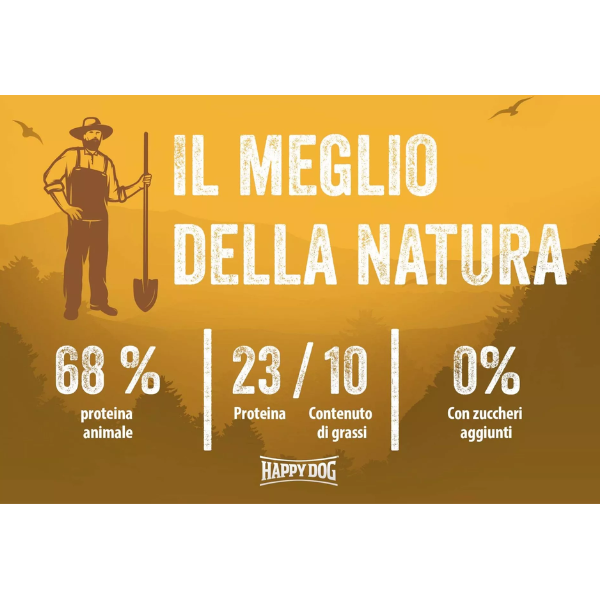 happy dog naturcroq adult all breeds pollo e riso immagine6