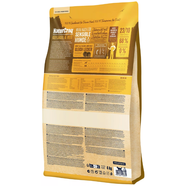 happy dog naturcroq adult all breeds pollo e riso immagine3