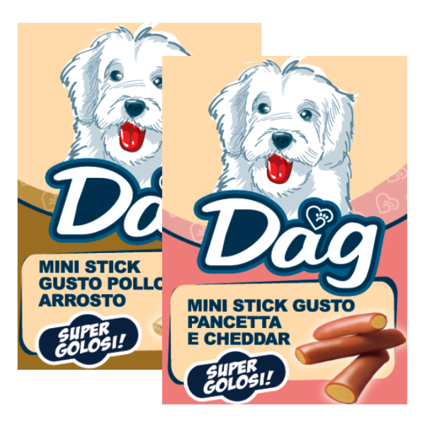 dag dog adult all breeds snack morbidi mini stick super golosi 50 gr immagine2