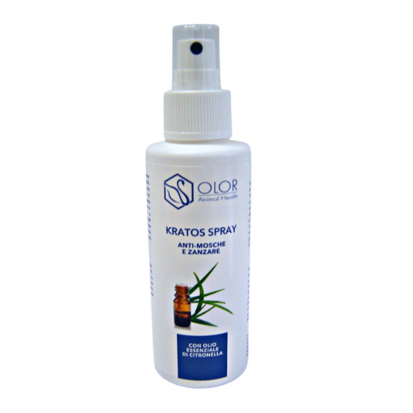 Olor Kratos Spray anti mosche e zanzare citronella