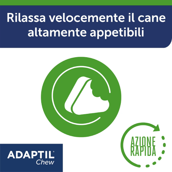 adaptil chew snack per cani antiansia immagine6