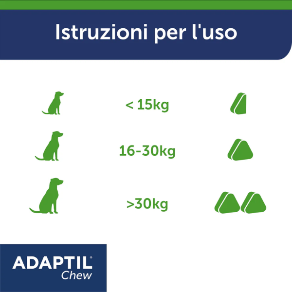 adaptil chew snack per cani antiansia immagine8