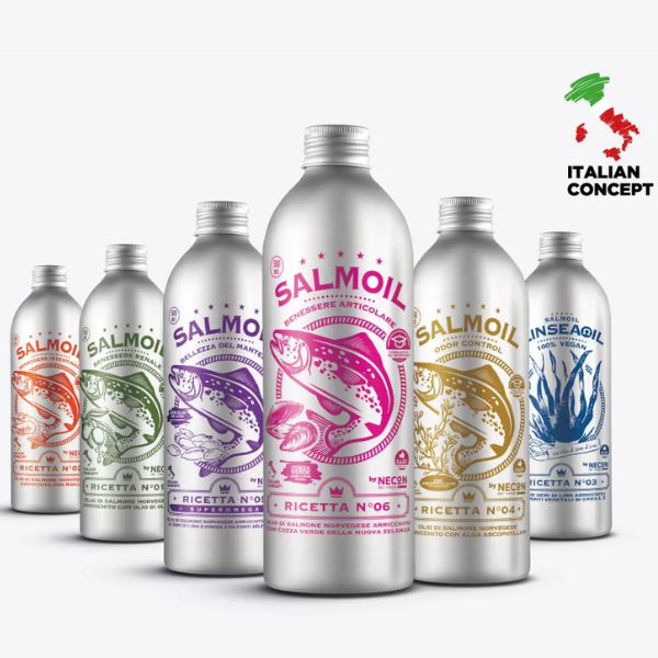 salmoil olio di salmone per cani e gatti benessere articolare immagine7