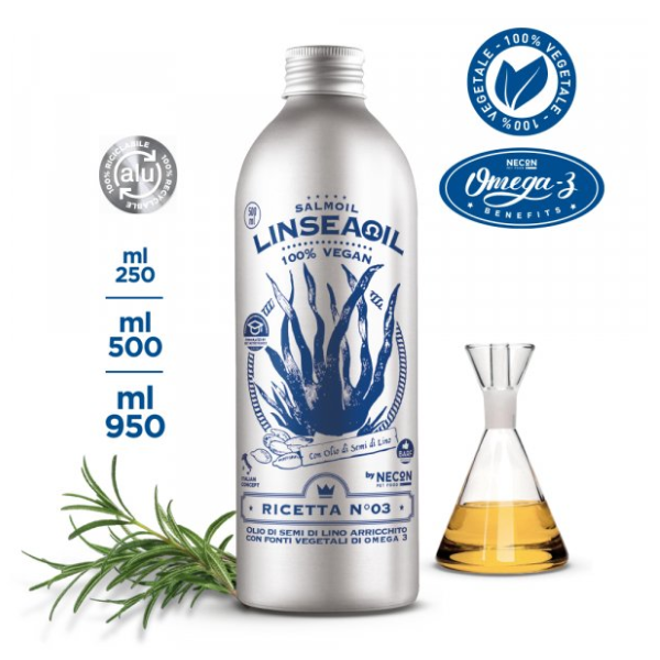 salmoil olio di salmone per cani e gatti intolleranti 100% vegan immagine5