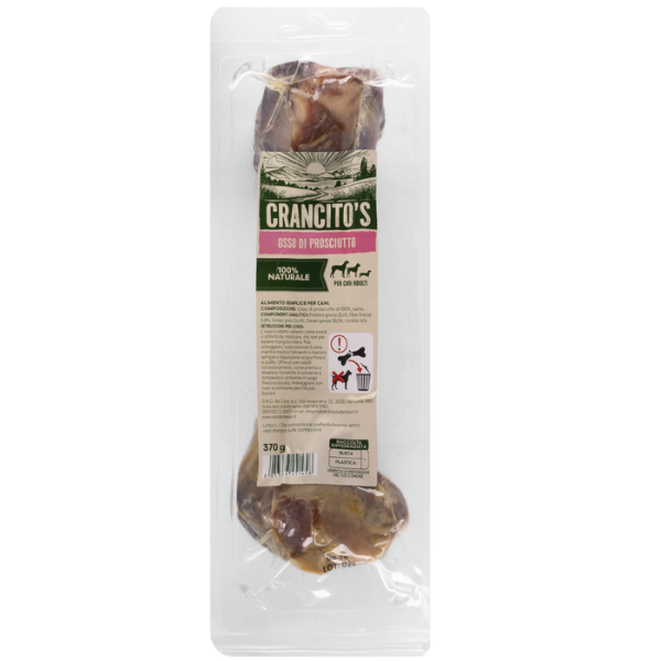 Crancito's snack naturale Dog Adult Osso di prosciutto