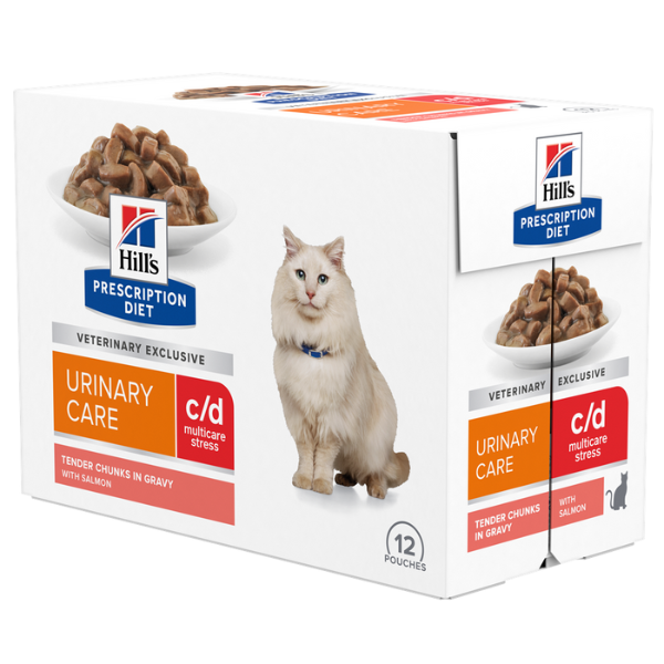 Hill's Prescription Diet c/d Urinary Stress Feline Multipack 12x85 gr