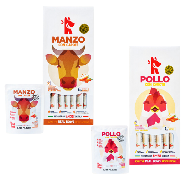 real bowl dog all breeds grain free 150 gr immagine2