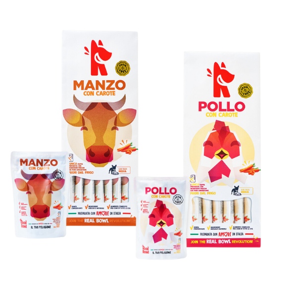 real bowl dog all breeds grain free 400 gr immagine2