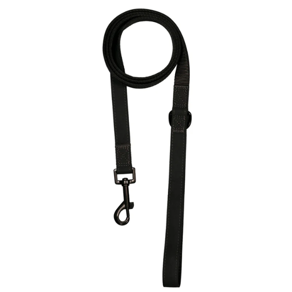 Guinzaglio per cani da cerimonia Croci Ceremony - Nero - 150x2 cm