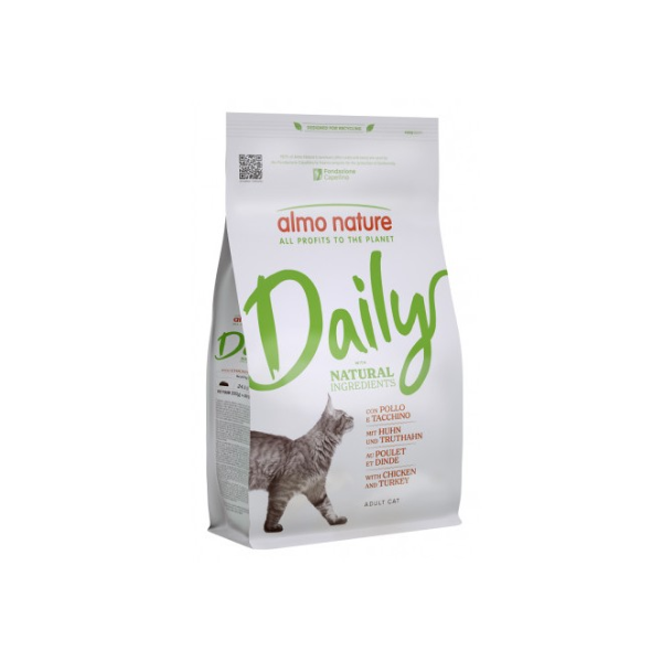 Almo Nature Gatto Daily Maintenance Pollo e Tacchino - 12 kg