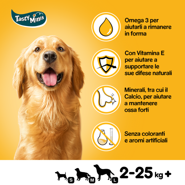pedigree tasty mini bites snack per cani immagine3