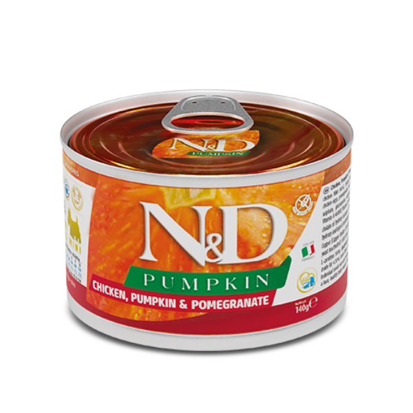 Farmina N&D Pumpkin Canine formula Mini 140 gr - Pollo e Melograno