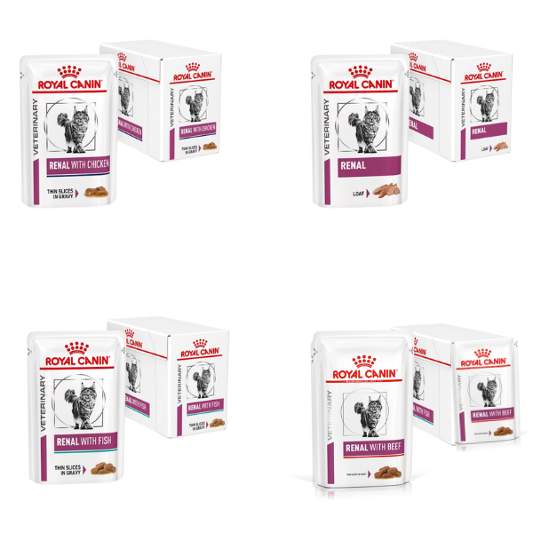 royal canin veterinary diet renal multipack 12 x 85 gr immagine2