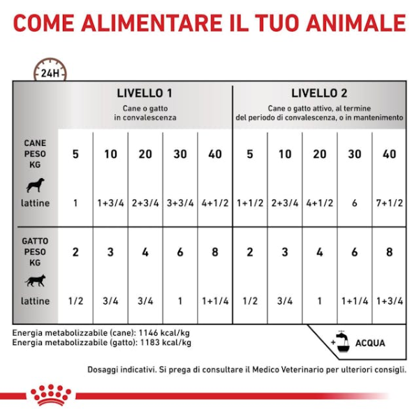 royal canin veterinary diet recovery cats/dogs immagine6