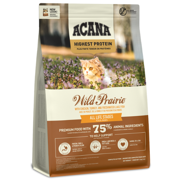 Acana Wild Prairie Cat Food - 4,5 kg