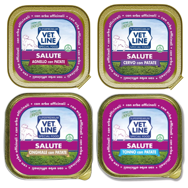 Vet Line Umido Cane Salute 150 gr
