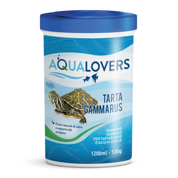 Mangime per tartarughe d'acqua dolce Tarta Gammarus Aqualovers - 120 gr