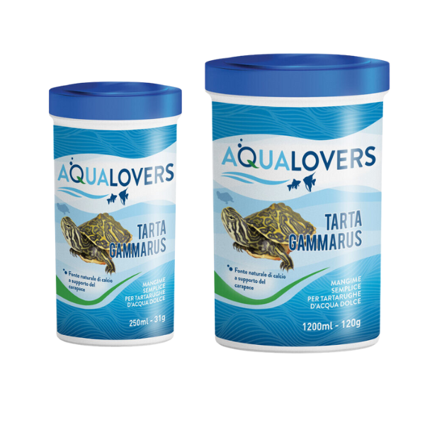 mangime per tartarughe d'acqua dolce tarta gammarus aqualovers immagine2
