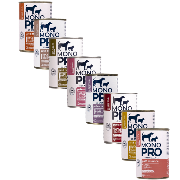 Monopro lo specialista Adult All Breeds Patè Grain Free 400 gr