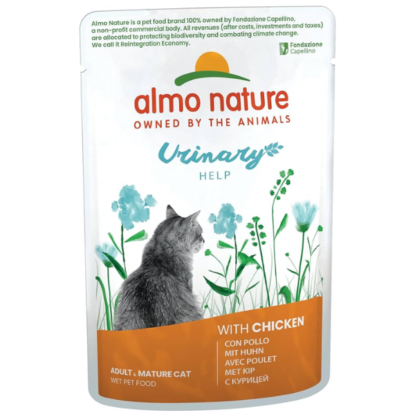 Almo Nature Urinary Help Cat Adult 70 gr - Pollo