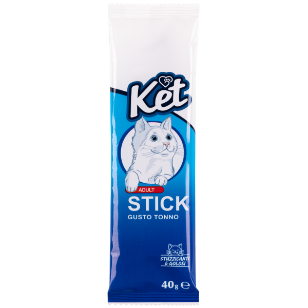 Ket Cat Stick snack in crema per gatti 40 gr - Ket snack Cat Tonno 40 gr