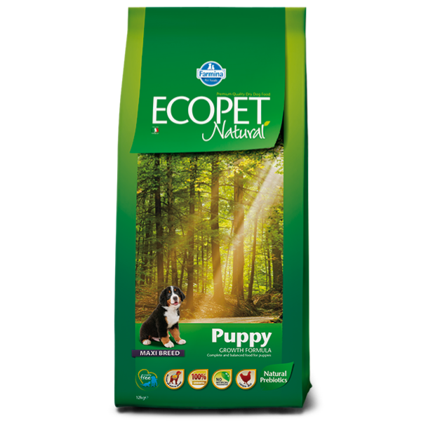 Ecopet Natural Puppy Maxi Dog Pollo (scadenza: 24/11/2025)