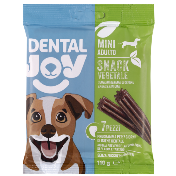DentalJoy Dog Adult Mini Snack Dentali Vegetale