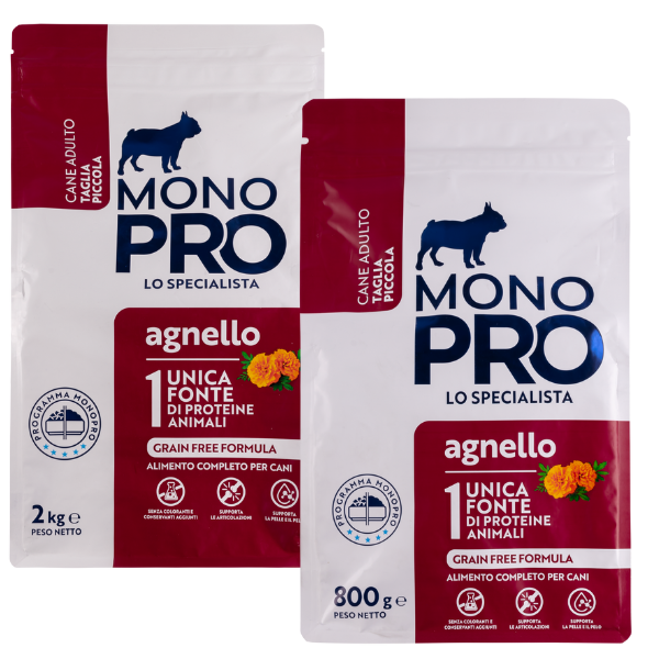 monopro lo specialista adult mini grain free agnello immagine2