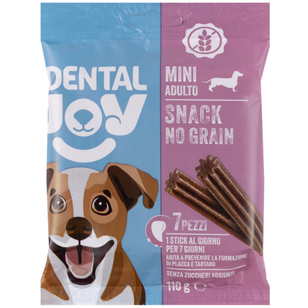 DentalJoy Dog Adult No Grain Mini Snack Dentali
