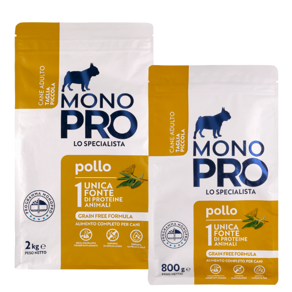 Monopro lo specialista Adult Mini Grain Free Pollo
