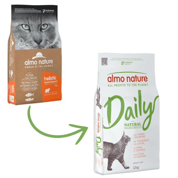 almo nature gatto daily maintenance tonno e salmone immagine3