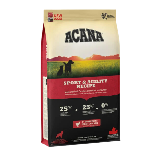 acana adult sport e agility grain free pollo immagine2