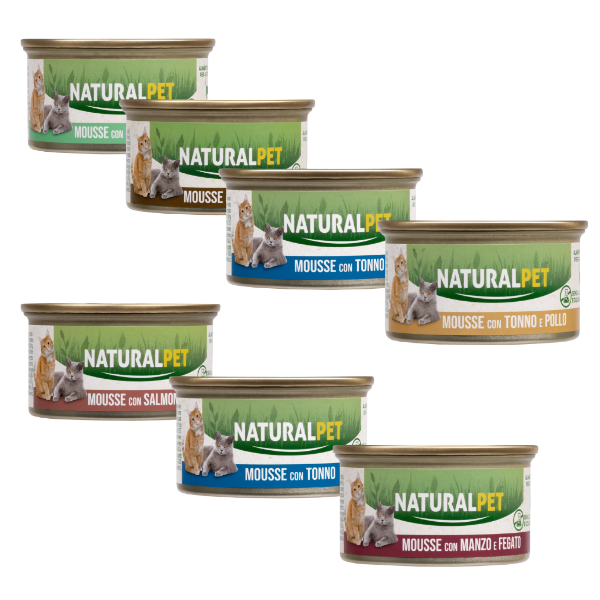 naturalpet cat adult mousse 85 gr immagine2