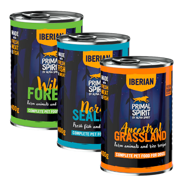 Primal Spirit by Alpha Spirit Adult Dog alimento umido completo 400 gr