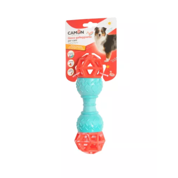 gioco per cani bastone galleggiante in tpr con squaker camon immagine4
