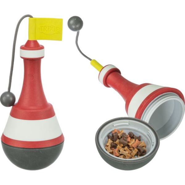 acqua toy boa con corda e snack trixie immagine2