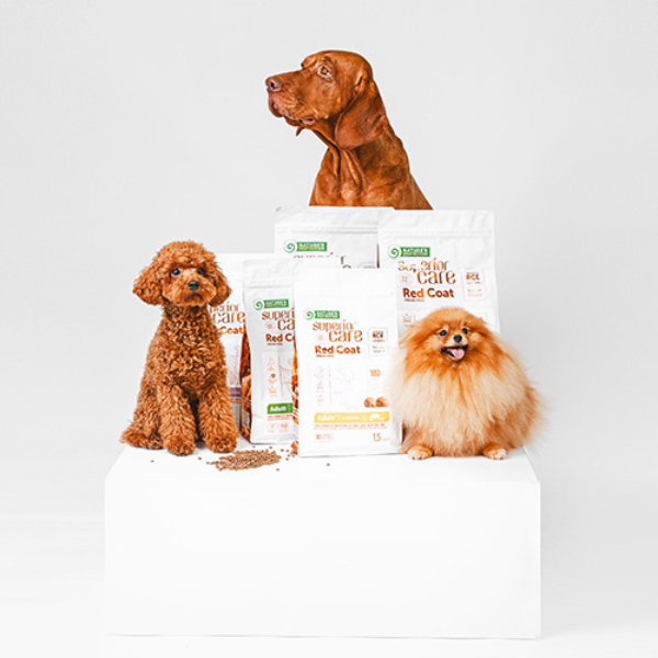 nature’s protection superior care dog adult small e mini red coat grain free agnello immagine4