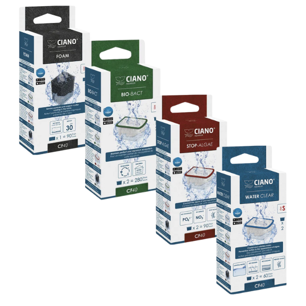ciano cartuccia filtrante s per filtri cf20 e cf40 askoll immagine2
