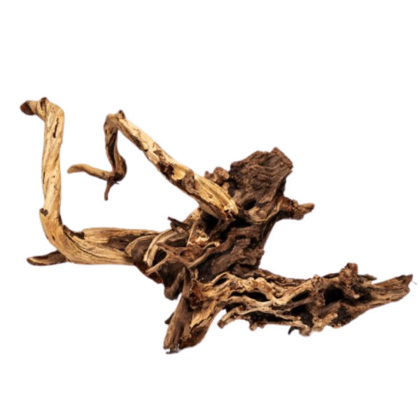 Acquadeco Legno decorativo per acquari e terrari - black-slim-wood-m