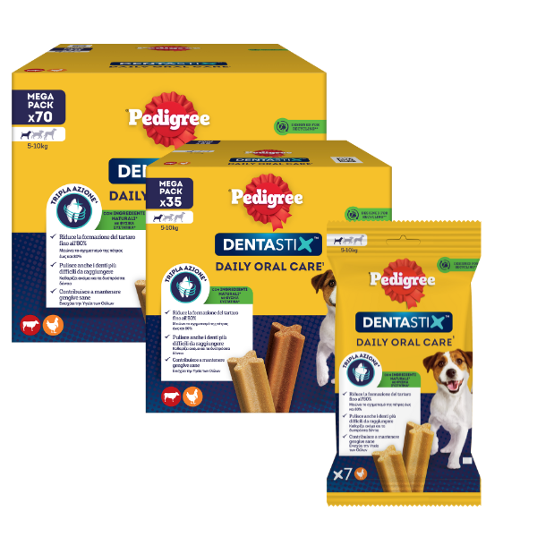 pedigree dentastix mini snack per l'igiene orale immagine7