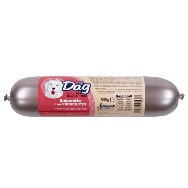 Dag Dog Adult All Breeds Salamotto alimento umido 800 gr