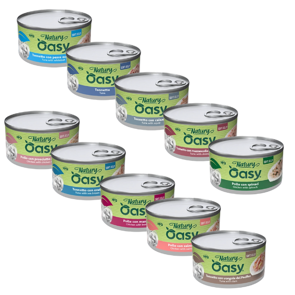 Oasy Natury Cat Adult Soft Jelly 150 gr