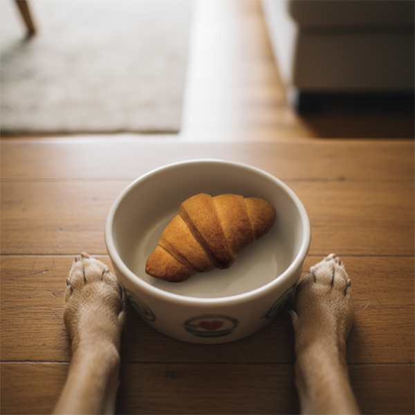 Delì Pet Dolce Colazione Snack Artigianali per cani 50 gr - Croissant