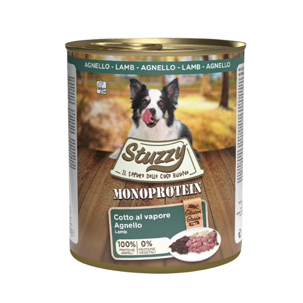 Stuzzy Dog Monoprotein cotti al vapore 800 gr