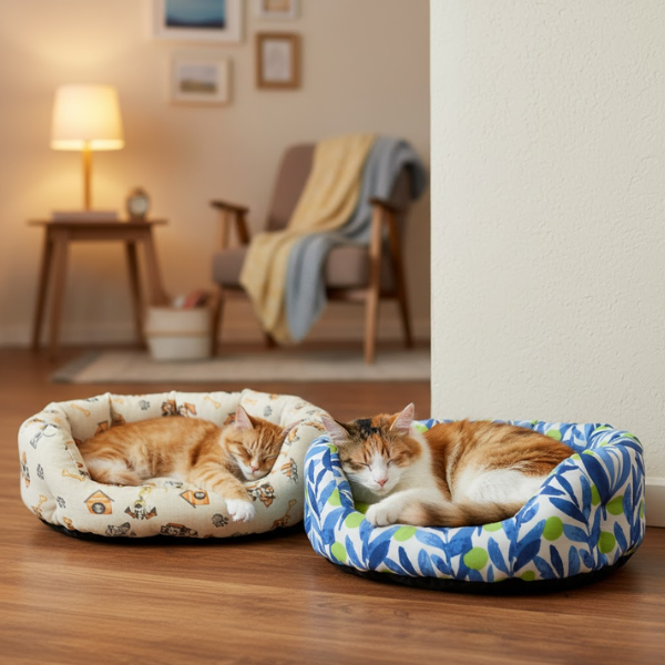 petup cuccia soft ovale con cuscino immagine3