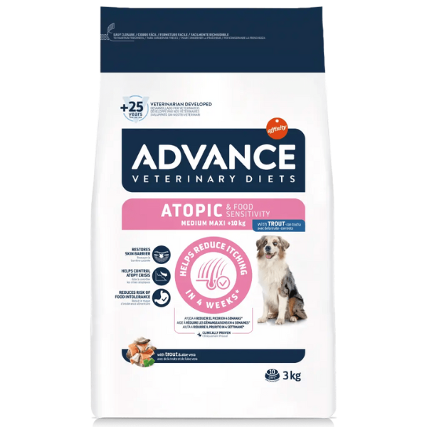 Advance Veterinary Diets Atopic Medium/Maxi - 3 kg
