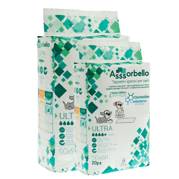 ferribiella tappetini igienici ultra alla clorexidina immagine2