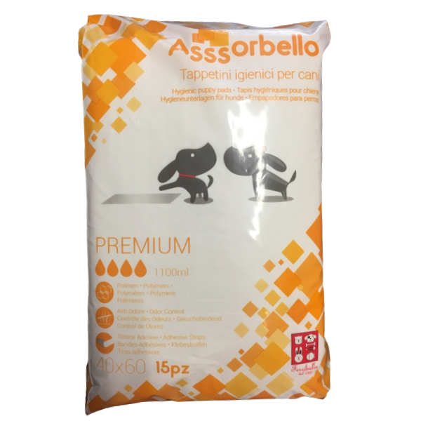 Tappetini igienici Premium Ferribiella - 40x60 cm - 15 pezzi