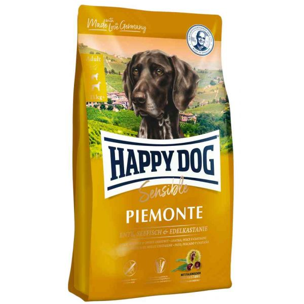Happy Dog Sensible Medium/Large Piemonte Grain Free Anatra, pesce e castagne